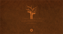 Desktop Screenshot of familyhistory.sk