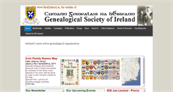 Desktop Screenshot of familyhistory.ie