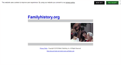 Desktop Screenshot of familyhistory.org