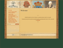 Tablet Screenshot of familyhistory.ro